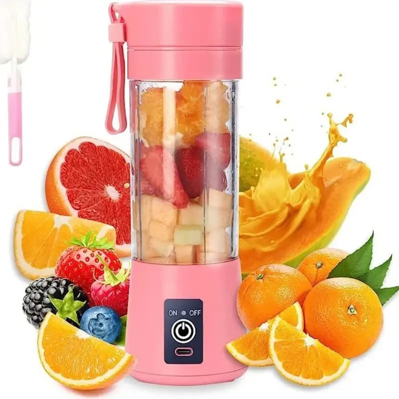 Portable Mini Electric Juicer USB Charging Fruit Orange Lemon Blender Smoothie Milkshake Maker Kitchen Automatic Fresh Squeezer