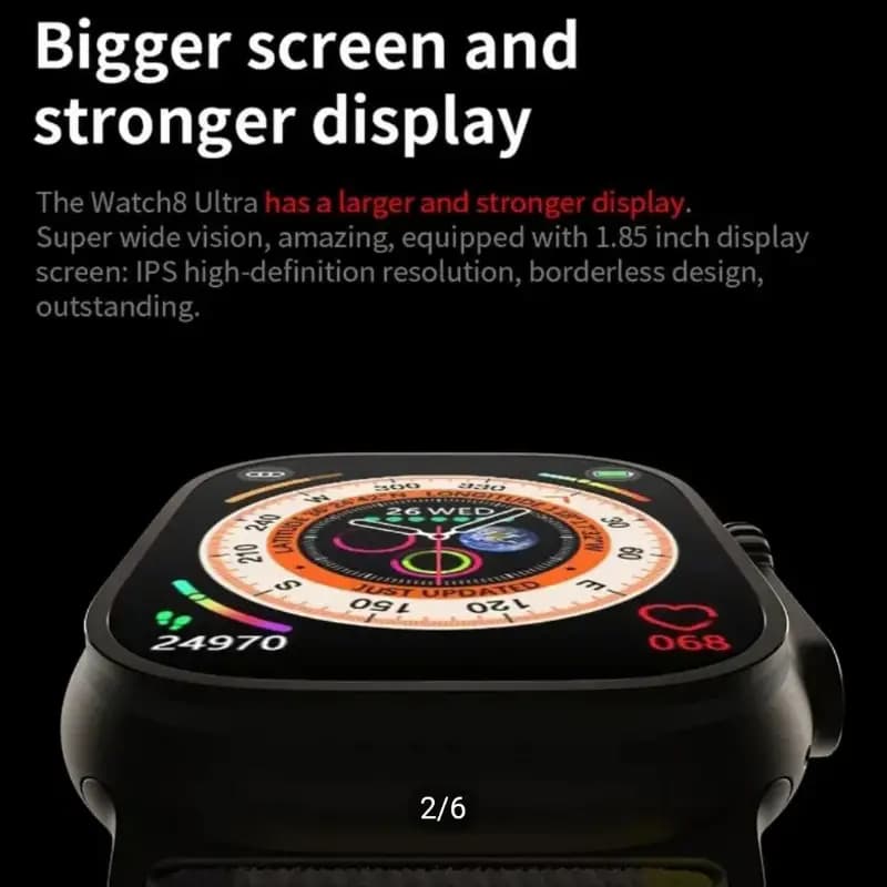 Watch 8 Ultra Smart watch series For Men and Women Fitpro X9 Ultra Copy